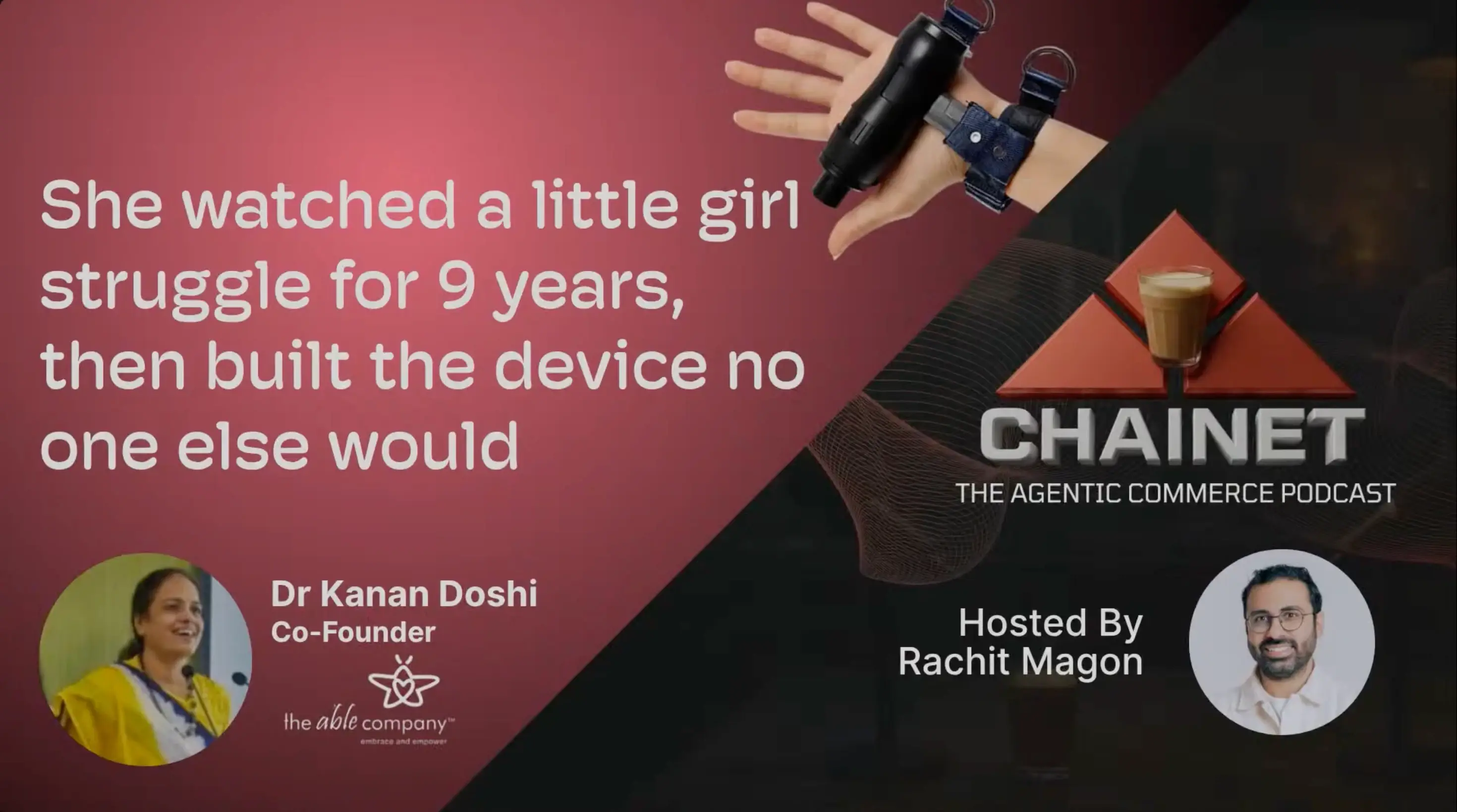 Dr. Kanan Doshi: How a 32 Year Veteran Therapist Built India's Patented Hands On Adaptive Device | ChaiNet