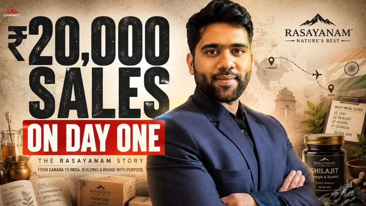 Ayush Agarwal on Building Rasayanam: From Canada to a Bootstrapped Neutraceutical Brand