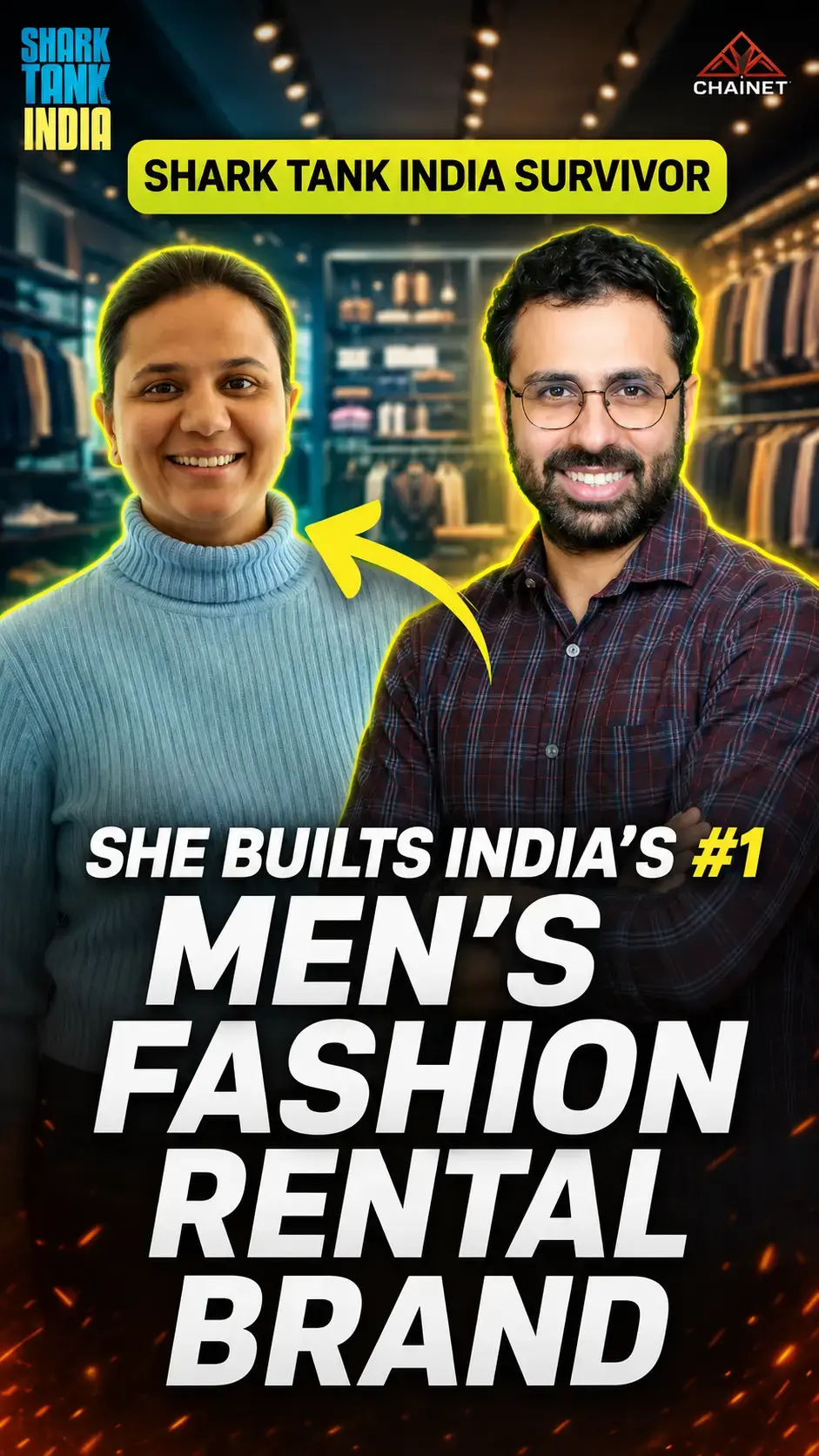 Shweta Poddar: How a Woman Founder Built India's Only Men's Rental Fashion Brand | ChaiNet