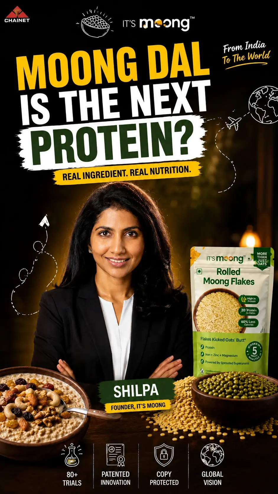 Shilpa Rathi (Its Moong) on Building India's Moong Protein Brand | ChaiNet