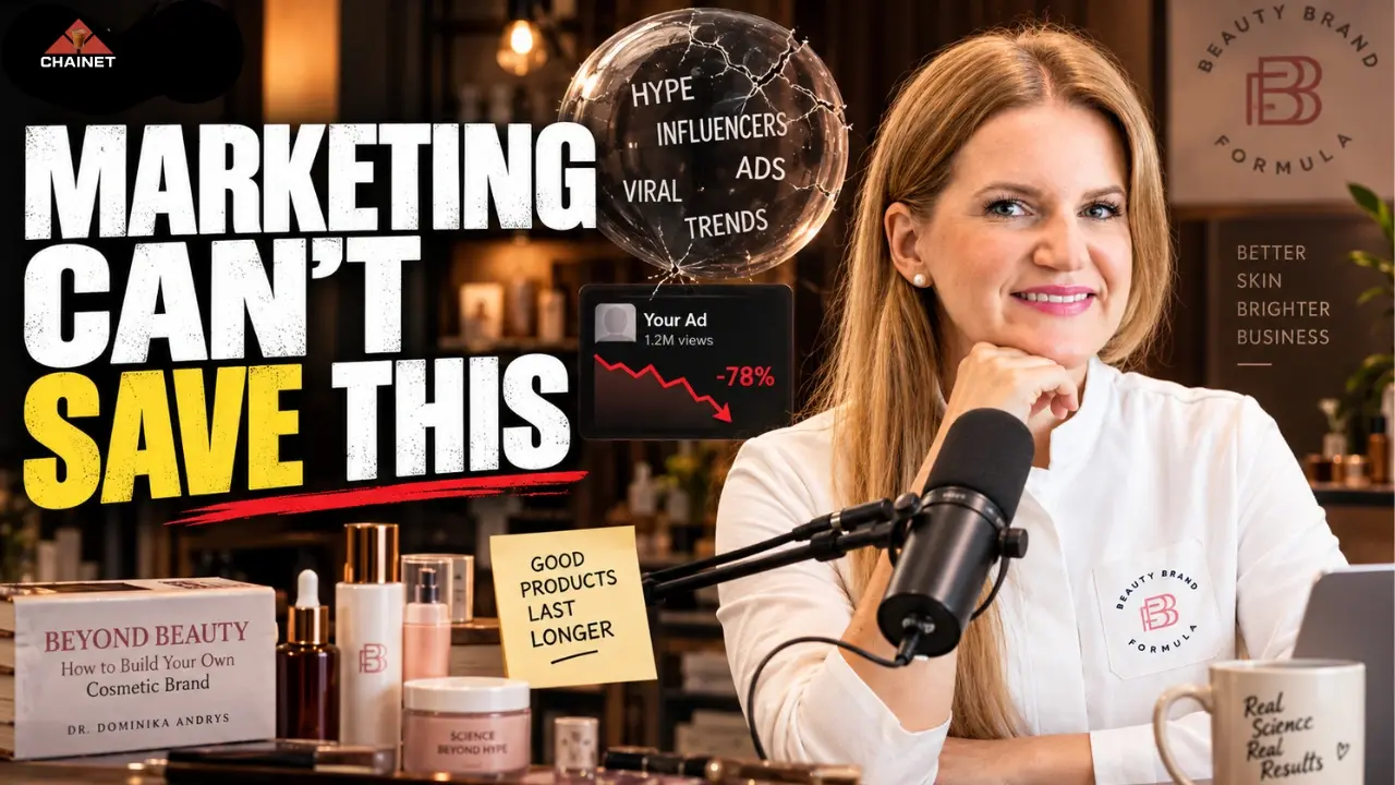 Dr. Dominika Andrys on Formulating Beauty Brands That Actually Work | ChaiNet