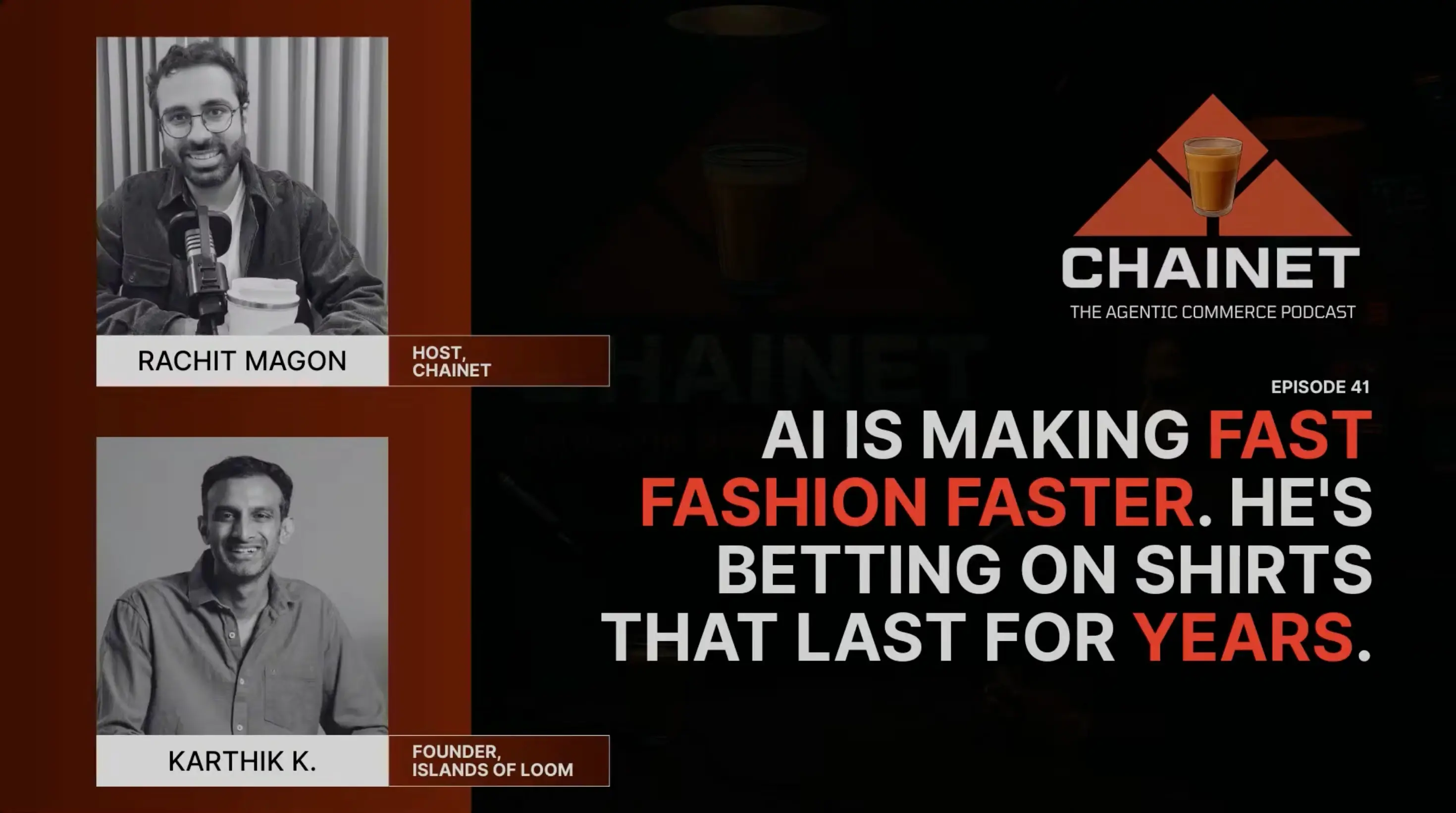 AI-Driven Fast Fashion vs. Sustainable Quality | Karthik, Islands of Loom