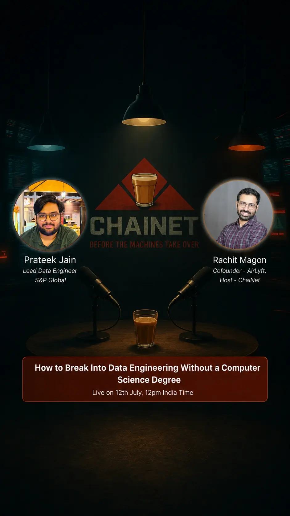 Non-CS to Tech Career Transition - Prateek Jain's Journey from B.Com to Data Engineer