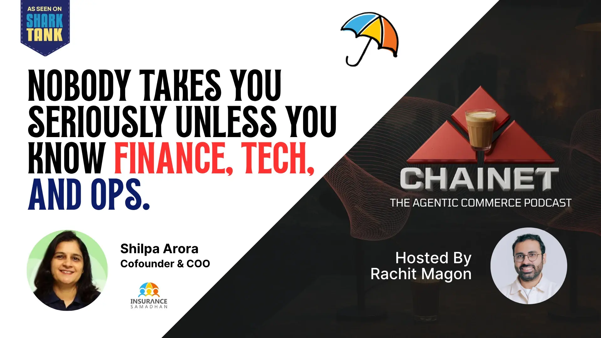 Shilpa Arora, Insurance Samadhan: Why Women Founders Must Master Finance, Tech & Ops | ChaiNet