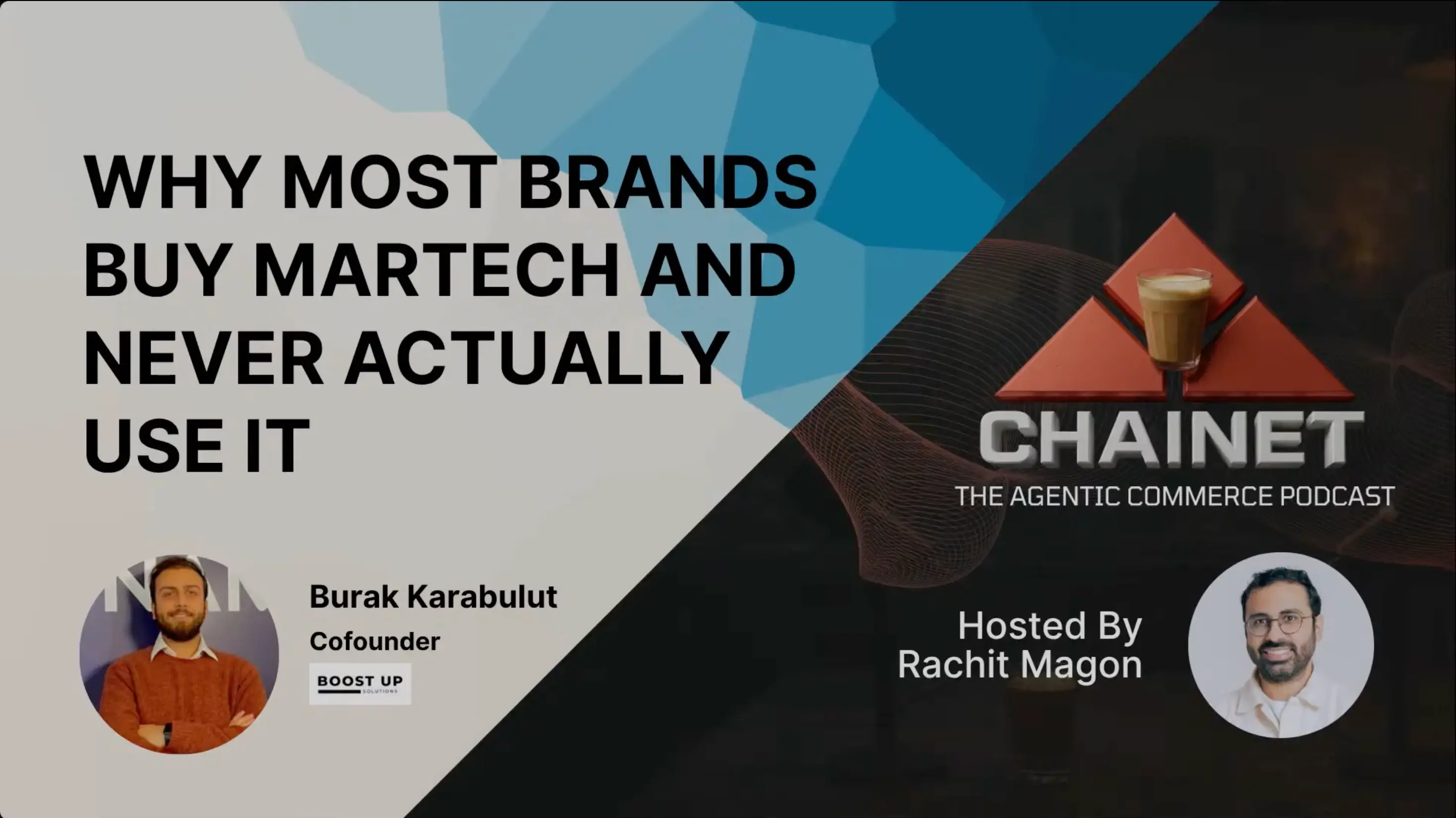 Burak Karabulut, Boost Up: Why Brands Buy Martech but Never Use It | ChaiNet