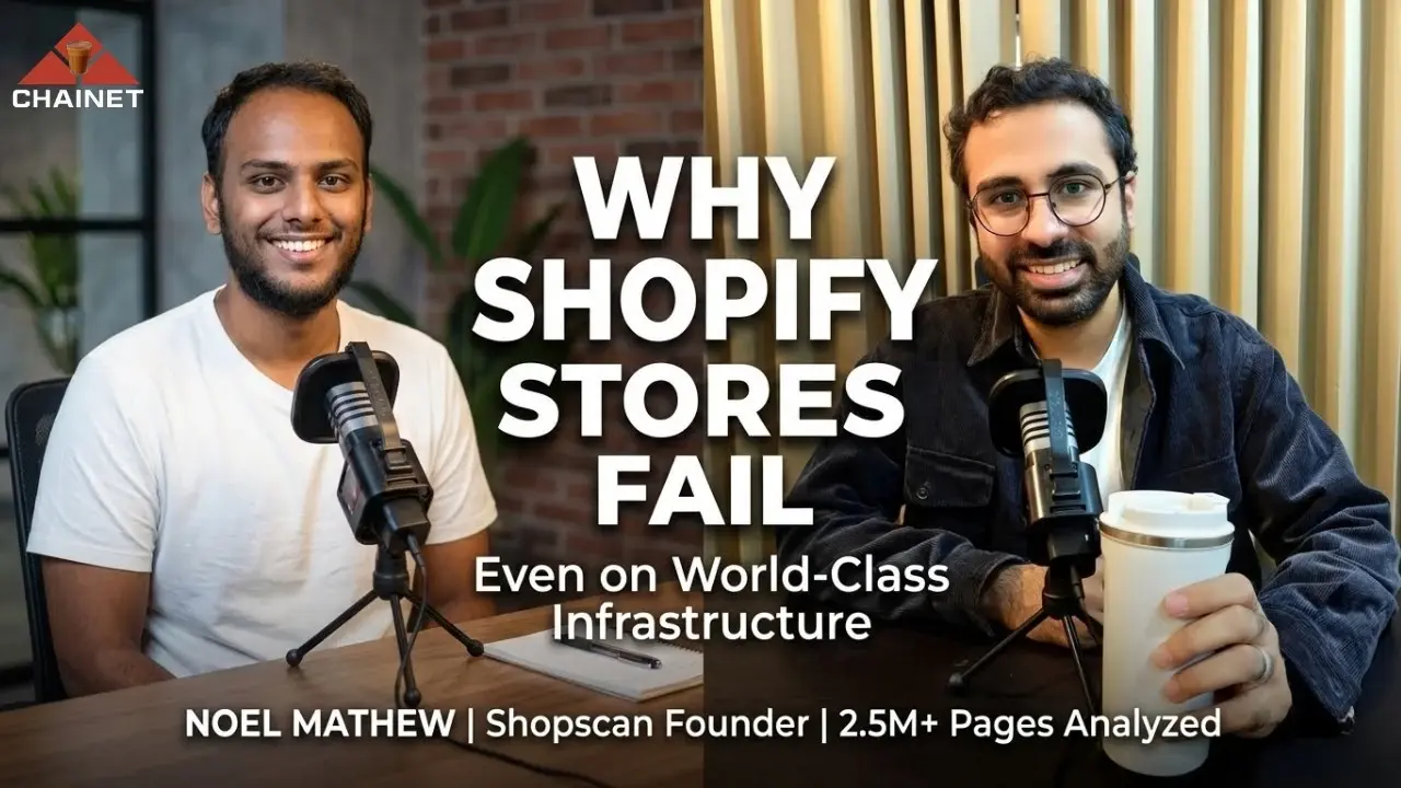 Why Shopify Stores Fail Despite Great Infrastructure - Noel Mathew on Shopcan